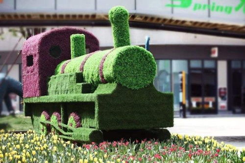 立體五色草景觀綠雕造型專業(yè)定制廠家 成都五色草綠雕批發(fā)廠家